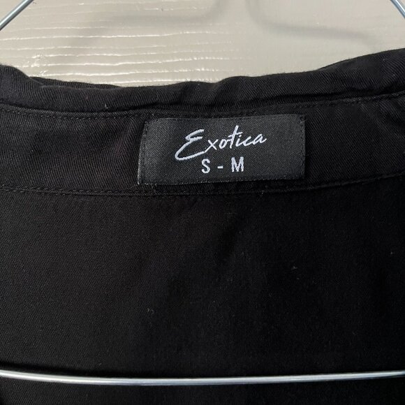 Exotica Athletica Button Up Boyfriend Tee - Picture 3 of 3